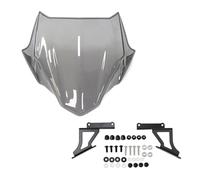 Déflecteur Vent Pare-brise De Moto Déflecteur Vent Pour Z650 2020-2025 Z900 2020-2024(GRIS)