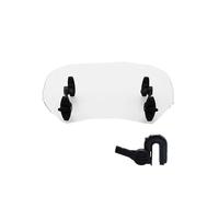 Déflecteur Vent Pare-brise De Moto Pour Z750 Z800 Pour Versys 650 1000 Er6f Pour Gen 1 KLR 650 Pour VStrom 650 XT(A Small Transparent)