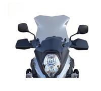 Déflecteur Vent Pare-Brise Surélevé Modifié pour Moto Suzuki DL650 2017 - 2023, Avant Cool Race(Grey 38cm)
