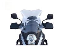 Déflecteur Vent Pare-Brise Surélevé Modifié pour Moto Suzuki DL650 2017 - 2023, Avant Cool Race(Transparent 38cm)