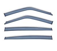 Déflecteur Vent pour Ford pour S-Max 2009-2011 2012 2013 2014 Pare-Brise De Fenêtre Latérale De Voiture, Déflecteurs De Vent Pare-Soleil(PS Plating)