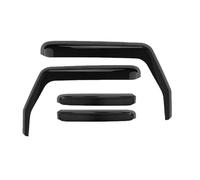 Déflecteur Vent pour Jeep pour Wrangler JK 2007-2018 2/4 Portes Déflecteur De Vitre Latérale Bouclier Extérieur Abri Pare-Soleil Vitres Décoratives(4Pcs)