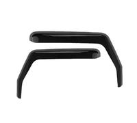 Déflecteur Vent pour Jeep pour Wrangler JK 2007-2018 2/4 Portes Déflecteur De Vitre Latérale Bouclier Extérieur Abri Pare-Soleil Vitres Décoratives(2 pcs)