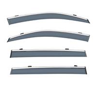 Déflecteur Vent pour Mazda 5 CP 1999-2004, Pare-Soleil De Toit, Pare-Pluie, Pare-Soleil, Aileron, Garniture De Fenêtre Latérale Chromée Pare-Soleil
