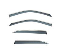 Déflecteur Vent pour Mitsubishi pour Eclipse pour Cross 2018-2022 Déflecteurs Vent À Bande Lumineuse Visières Pare-Pluie Visière Porte Stores D'aération Vitres Décoratives