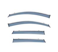 Déflecteur Vent pour Nissan pour Qashqai MK1-J10 2006-2015, Pare-Brise, Pare-Pluie, Garniture Extérieure Chromée Pare-Soleil