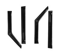 Deflecteur Vitre Voitur Convient aux Sourcils de Pluie Noirs pour Jetour Traveler T2, Accessoires de Modification de vitres de Voiture(4 Pieces)