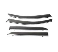Deflecteur Vitre Voitur Convient pour Mazda 6 MK2-GH1 2007 2008 2009 2010 2011 2012 2013 Pare-Brise Pare-Soleil Pare-Pluie(Chrome Strip)