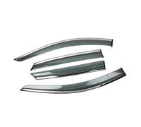 Deflecteur Vitre Voitur Convient pour Peugeot 308 T9 MK2 Hatchback 2014-2021, auvent de Ventilation, Accessoire de Protection des Sourcils(Transparent)