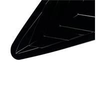 Deflecteur Vitre Voitur Déflecteur de Vent pour Pare-Brise arrière, Aspect Fibre de Carbone/Noir Brillant, adapté à l'Audi Q5 FY 2018-24(Glossy Black)