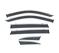 Deflecteur Vitre Voitur Déflecteur de vitre latérale de Voiture adapté aux Pare-Brise Geely Monjaro KX11 Grand Koleos, Pare-Soleil et Pare-Pluie(6pcs)