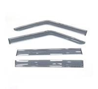 Deflecteur Vitre Voitur Lot de 4 abris Anti-Pluie pour vitres de Voiture BYD Shark 6 (2023-2026) avec déflecteur de fenêtre en Acier Inoxydable