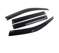 Deflecteur vitre Voiture Déflecteur Vitre Voiture pour Toyota pour Fortuner AN150 AN160 SW4 GR SRV 2016-2024 Accessoire Protection Anti-fumée Vitres Porte Déflecteurs de Vent(Noir)