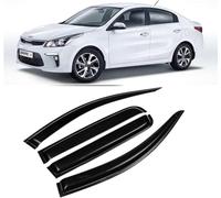 Deflecteur vitre Voiture pour Kia Rio 4 MK4 2018-2022,Déflecteur Pare Pluie Avant Accessoires Déflecteur d'air Déflecteur de Pluie