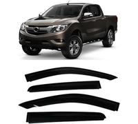 Deflecteur vitre Voiture pour Mazda Bt50 Bt50 Pro 2012-2020,Déflecteur Pare Pluie Avant Accessoires Déflecteur d'air Déflecteur de Pluie