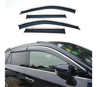 Deflecteur Vitre Voiture pour Subaru Outback 2015 2016 2017 2018 2019 2020, Anti-intempéries Abris Déflecteurs de Vitres Latérales,Déflecteurs de fenêtre latérale