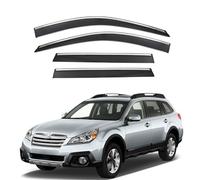 Deflecteur Vitre Voiture pour Subaru Outback MK4-BR-BM 2010-2014, Anti-intempéries Abris Déflecteurs de Vitres Latérales,Déflecteurs de fenêtre latérale