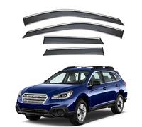 Deflecteur Vitre Voiture pour Subaru Outback MK5-BS 2015-2020, Anti-intempéries Abris Déflecteurs de Vitres Latérales,Déflecteurs de fenêtre latérale