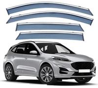 deflecteur Voiture pour Ford Kuga CX482 2020-2023, Déflecteurs Vent Fenêtre Latérale Automatique Visières Protection Déflecteurs de Pluie Aérodynamiques