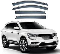 deflecteur Voiture pour Renault Koleos 2017-2023, Déflecteurs Vent Fenêtre Latérale Automatique Visières Protection Déflecteurs de Pluie Aérodynamiques