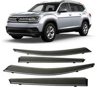 Deflecteur Voiture pour Teramont/Atlas 2017-2021, Visières Latérales Pare-Pluie Vitres Contre La Pluie Et Le Soleil Protections Latérales