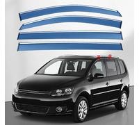deflecteur Voiture pour VW Touran 2003-2015, Déflecteurs Vent Fenêtre Latérale Automatique Visières Protection Déflecteurs de Pluie Aérodynamiques