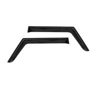 Déflecteurs Accessoires Pour Jeep Pour Wrangler 2 4 Portes Pour JK 2007-2018 Déflecteur Vitre Latérale Bouclier Anti-intempéries Abris Vent Pluie Protection Déflecteurs D'air Et Pluie(2 Door)
