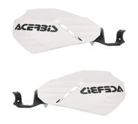 Déflecteurs ACER lancs/Noirs K-Linear Kh pour Kawasaki KX 300 X Enduro