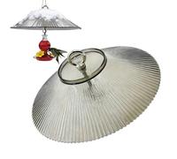 Déflecteurs Anti Écureuils Pour Mangeoires À Oiseaux,Protection à Large Couverture Décorative,Baffle Anti-Écureuil pour Mangeoire à Oiseaux - Pour Jardin Maison Intérieur Extérieur et Nichoir