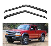 Déflecteurs Anti-Pluie et Pare-Soleil de vitre latérale YQAUTEC pour Chevrolet S10/GMC Sonoma 1994-2004, S10 Blazer/S15 Jimmy 1995-2005, Isuzu Hombre 1996-2000, Lot de 2