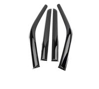 Déflecteurs Auto Pare-Pluie Noir Fenêtre Voiture 4Pièces Couverture Protection D'auvent pour Toyota pour Land pour Cruiser pour Prado J150 2010~2023(Black)