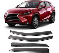 Déflecteurs Auto pour Lexus NX NX200 NX300H 2015-2020, Protège-Sourcils Fenêtre Déflecteurs Vent D'auvent Becquet Latéral Fenêtre