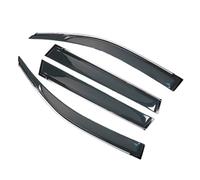 Déflecteurs compatibles pour Suzuki SX4 S-Cross GL JY 2014-2021 2015, accessoires pour pare-brise de voiture, pare-pluie, pare-brise anti-fumée(Black)