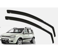 Farad Déflecteur d'air 1-12.419 pour FIAT Panda 5 portes (2003-2012) portes avant, fumée foncée