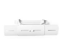 Déflecteurs d'aération réglables for plafond domestique, déflecteur d'aération télescopique, améliore la circulation du refroidissement et du chauffage(White)
