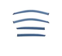 Déflecteurs d'air Accessoires pour Accord Déflecteurs Fenêtre Pare-Pluie Protections Contre Vent Pluie Porte Bandes Réfléchissantes pour Aérateurs Deflecteur vitre Voiture(Galvanoplastie)