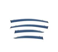 Déflecteurs d'air Accessoires pour Civic 2006-2022 Déflecteurs Fenêtre Pare-Pluie Protections Contre Le Vent Et La Pluie Porte Bandes Réfléchissantes Deflecteur vitre Voiture(2016-2021)