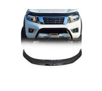 Deflecteurs d'air capot de voiture pour Nissan Navara D23 2015-20 Acrylique Noir