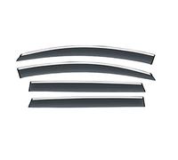 déflecteurs d'air de Pare-soleil Déflecteur Pare-pluie Pare-soleil Auvents Pour Mazda 323 2000-on Visières de Fenêtre Côté de