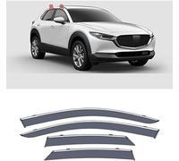 Déflecteurs d'air de Vent de Voiture pour Mazda CX-30 DM 2020-2022, Déflecteurs d'air de Fenêtre Latérale Résistant Pluie et Fumée