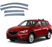 Déflecteurs d'air de Vent de Voiture pour Mazda CX-5 2013 2014 2015 2016, Déflecteurs d'air de Fenêtre Latérale Résistant Pluie et Fumée