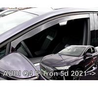 Deflecteurs D'Air / De Vent Pour Audi Q4 E-Tron Depuis 2021 5-Portes 2-Pcs HEKO