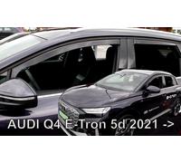 Deflecteurs D'Air / De Vent Pour Audi Q4 E-Tron Depuis 2021 5-Portes 4-Pcs HEKO