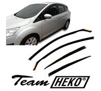 Deflecteurs D'Air / De Vent Pour Ford C-Max 2011-2019 5-Portes 4-Pcs HEKO