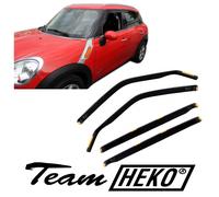 Deflecteurs D'Air / De Vent Pour Mini Cooper 2011-2014 5-Portes 4-Pcs HEKO
