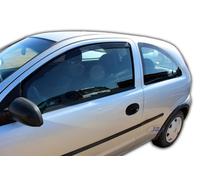 Deflecteurs D'Air / De Vent Pour Opel Corsa C 2000-2006 3-Portes 2-Pcs