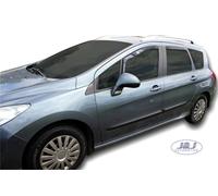 Deflecteurs D'Air / De Vent Pour Peugeot 308 2007-2013 5-Portes Break 4-Pcs HEKO