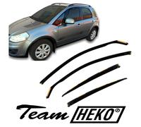 Deflecteurs D'Air / De Vent Pour Suzuki Sx4 2006-2012 5-Portes 4-Pcs HEKO