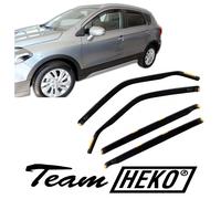 Deflecteurs D'Air / De Vent Pour Suzuki Sx4 S-Cross 2013-2021 4-Pcs HEKO