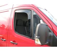 Deflecteurs D'Air / De Vent Pour VW Crafter 2006-2017 3-Portes 2-Pcs HEKO